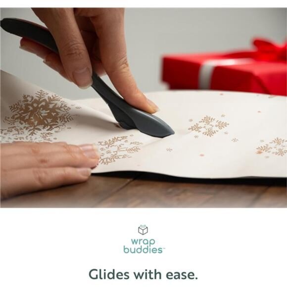 Wrap Buddies Wrapping Paper Cutter – Effortless Cutting Tool for Gift Wrapping - Picture 7 of 8